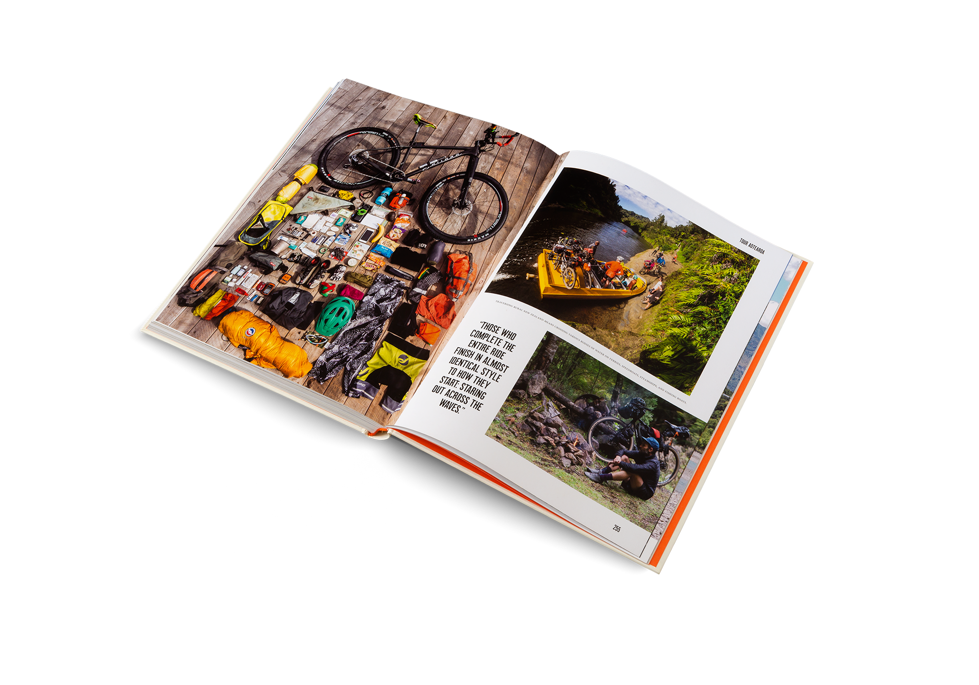 Traversing rural New Zealand means crossing various bodies of water on ferries, speedboats, steamships, and fishing boats. The only way to discover it is to embark on a bikepacking journey with Stefan Amato.
