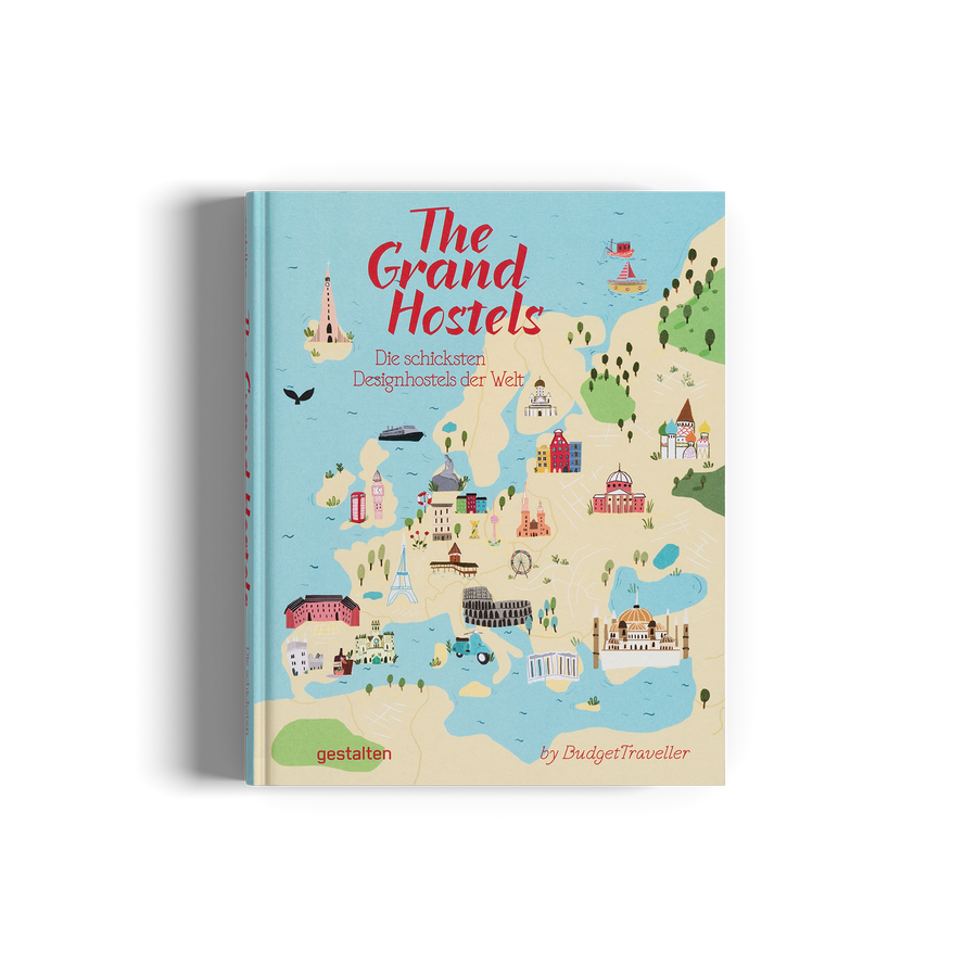 GrandHostels BudgetTraveller Luxury Hostels book gestalten hostels travel cover