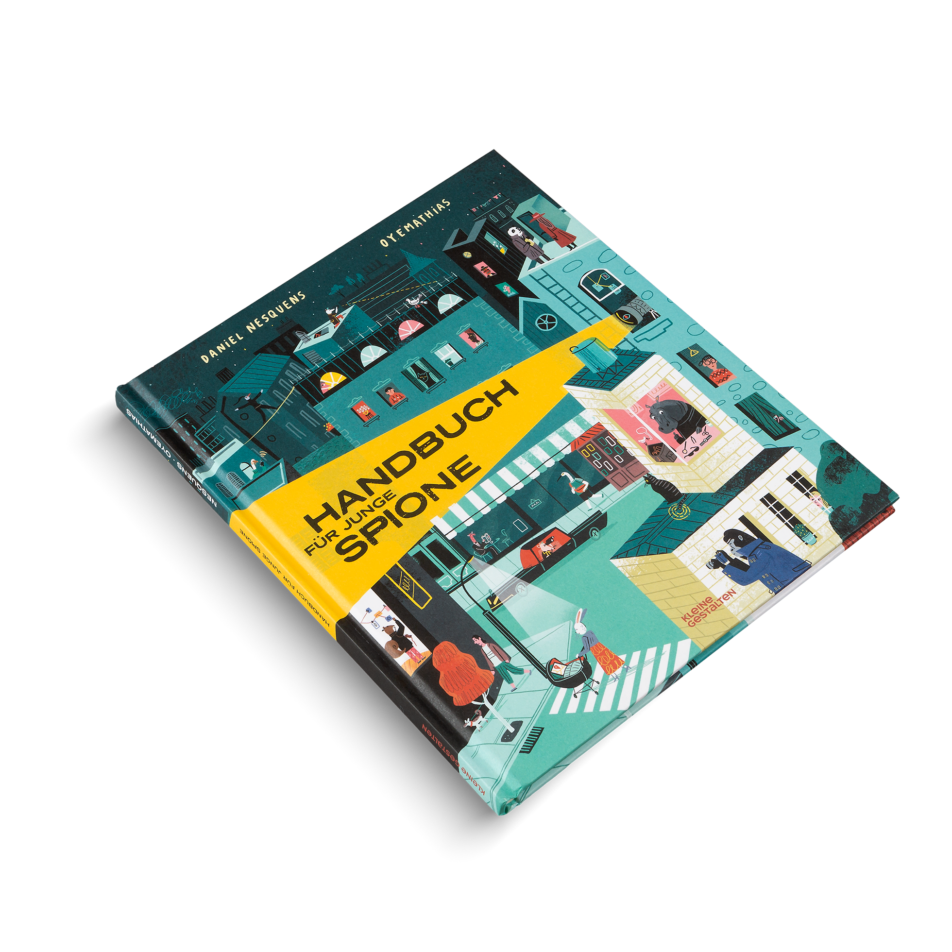 Handbuch für junge Spione ist ein Kinderbuch von Kleine Gestalten.