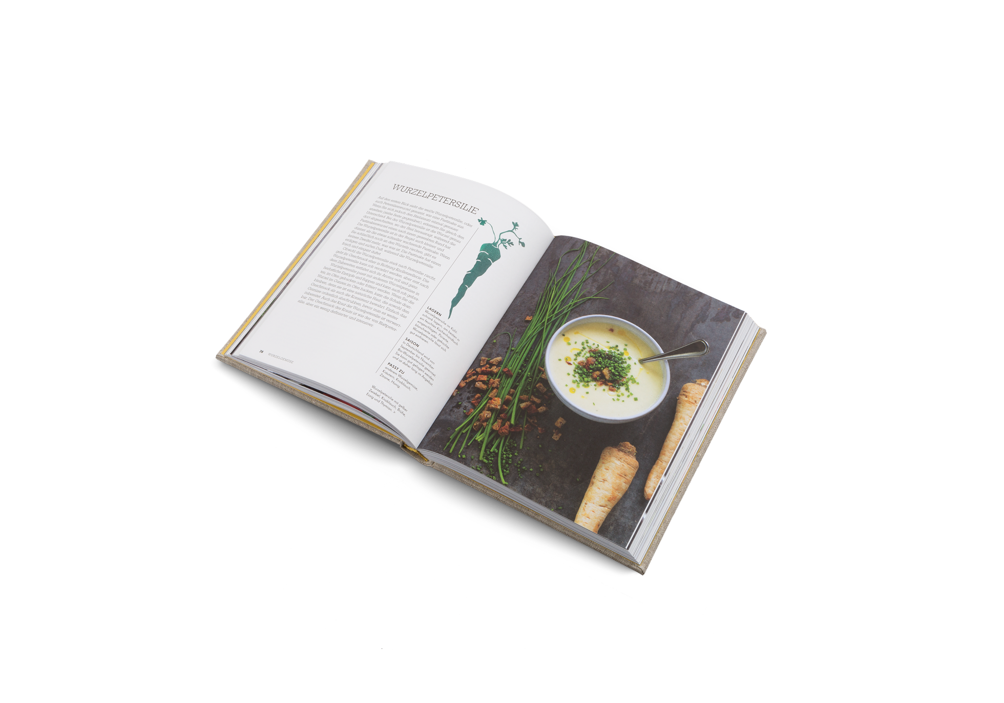 Vegane Rezepte mit Wurzelpetersilie in Junges Gemüse