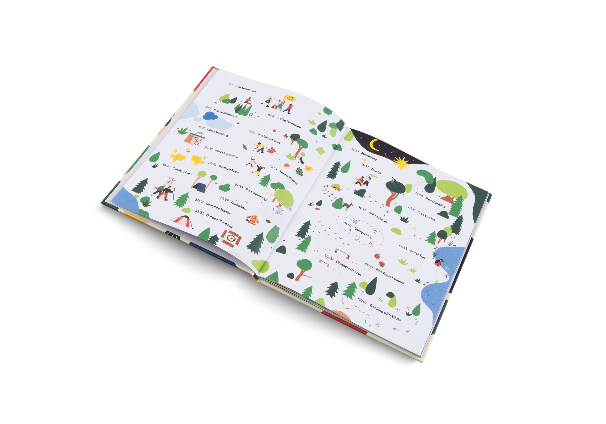 Outdoors activities for children in Let's play outdoors
