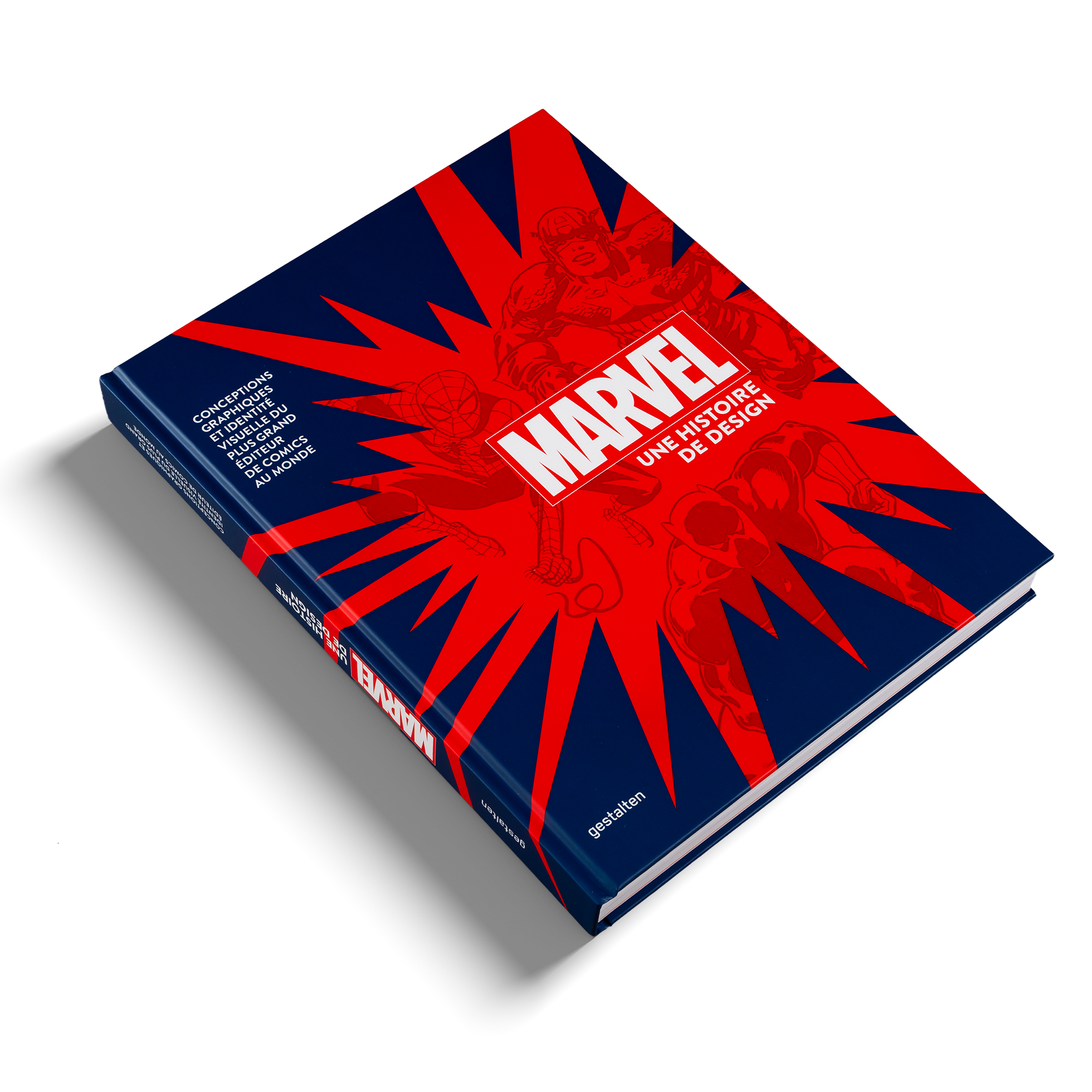 Conceptions graphiques et identité visuelle de Marvel, dans ce livre unique sur son histoire par gestalten