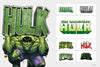 L'evolution du logo de Hulk est fascinante, découvrez ses caractéristiques dans Marvel - Une histoire de design par gestalten.