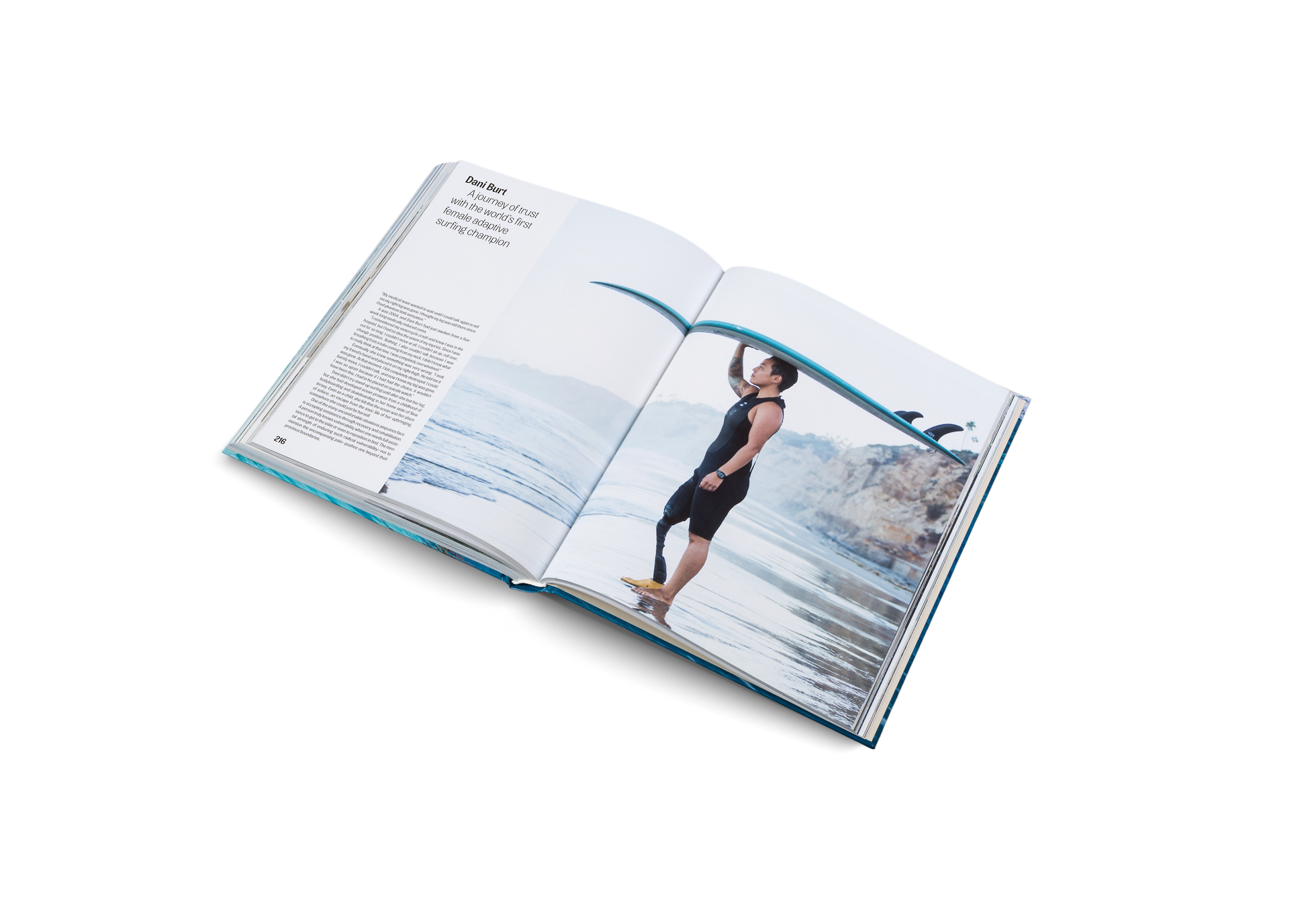 Dani Burt the world’s first female adaptive surfing champion in She Surf