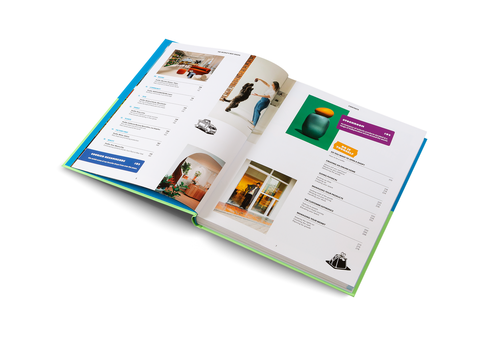 More to learn in The World's Best Shops, a book published by gestalten with Courier Magazine.