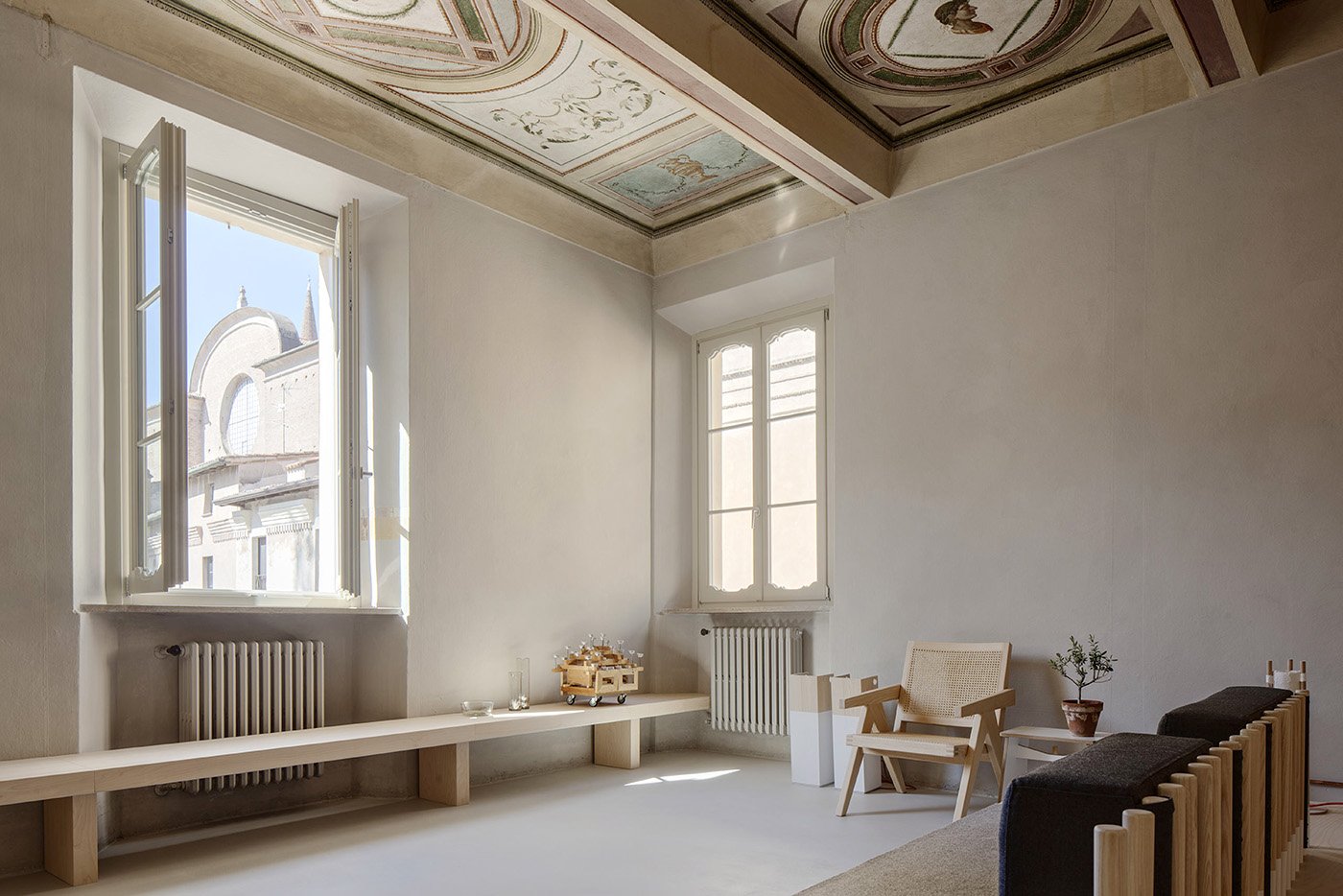 Refurbished Italian living room