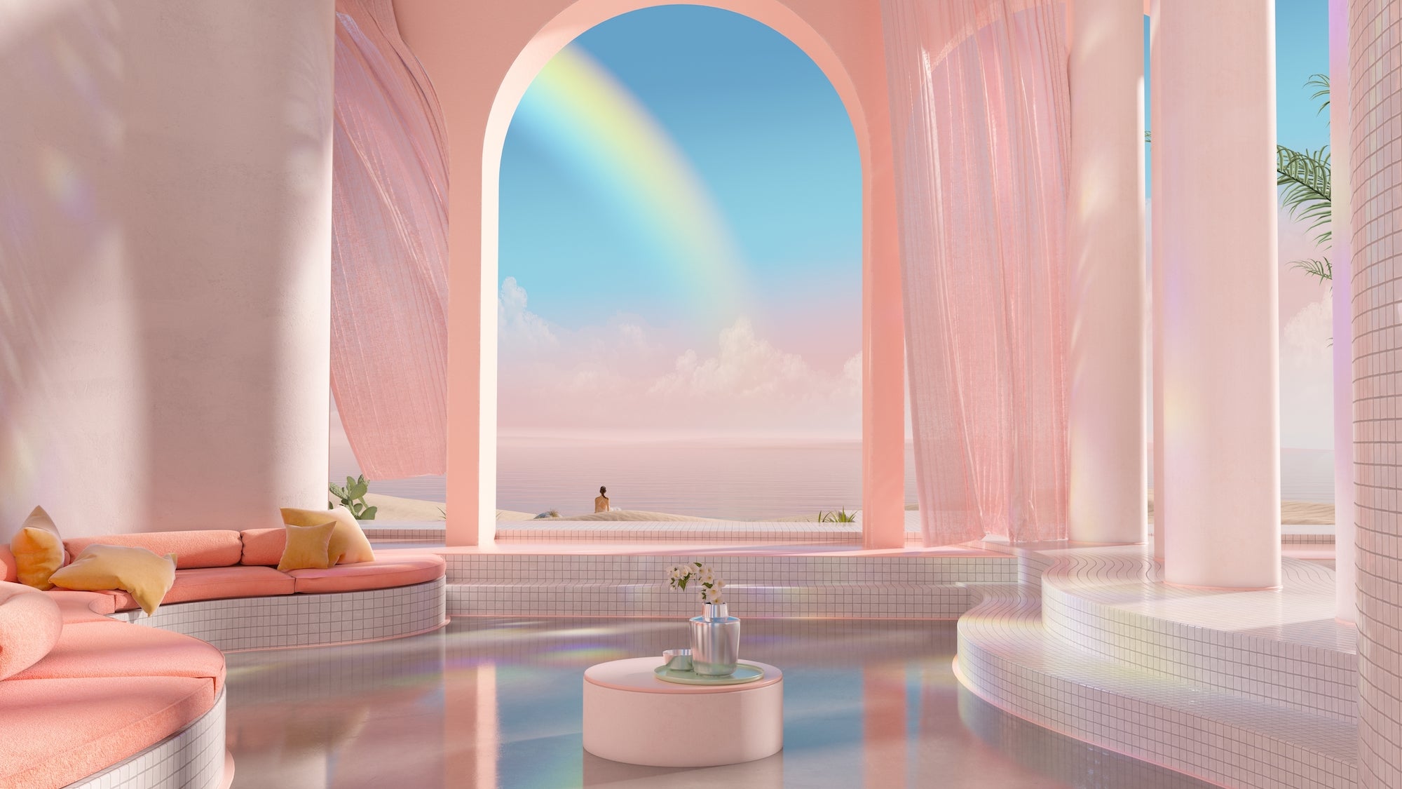 Artificial interior design by Yambo Studio in Dreamscapes & Artificial Architecture