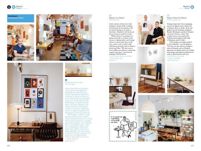 Best shops in Madrid with The Monocle Travel Guide