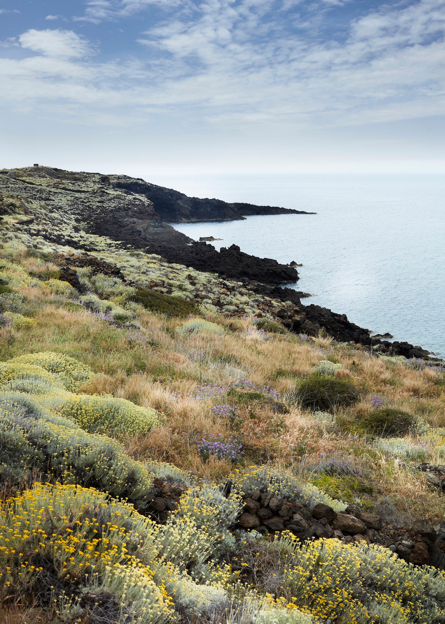 Vom Parco dei Sesi aus können die Gäste die raue Vulkanlandschaft des Archäologieparks erkunden, in dem das Anwesen liegt. Entdeckt mehr in Slow Escapes von Clara Le Fort.