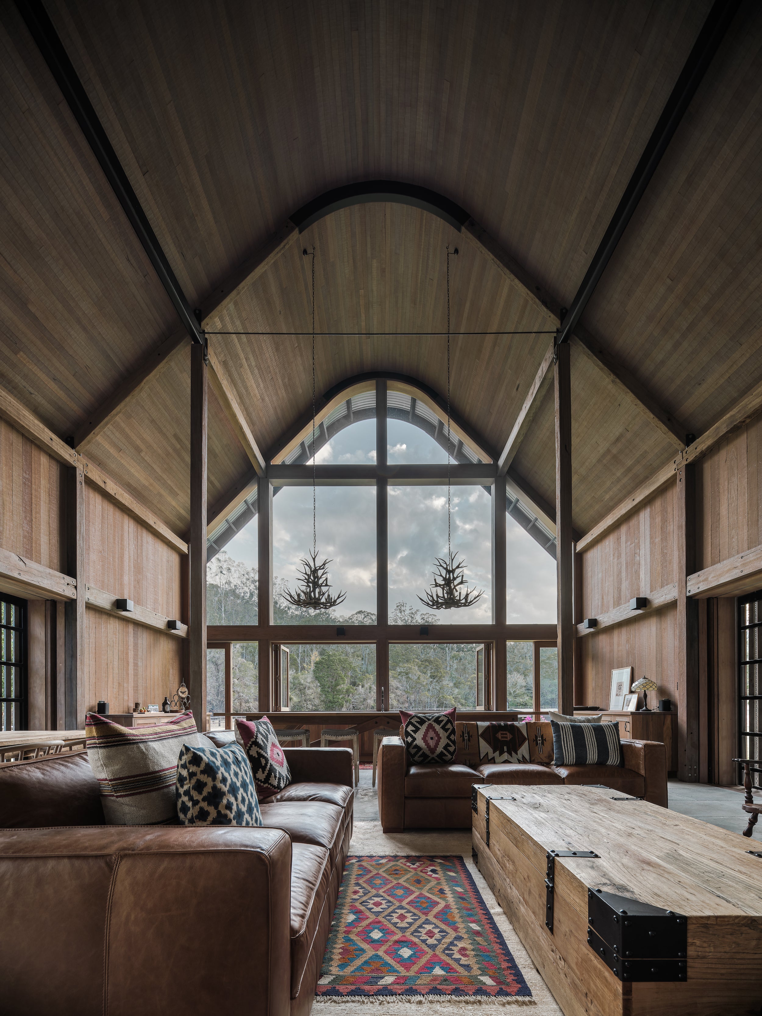 Discover this rural barn retreat in the bush among Jacaranda Trees in Country and Cozy by gestalten.