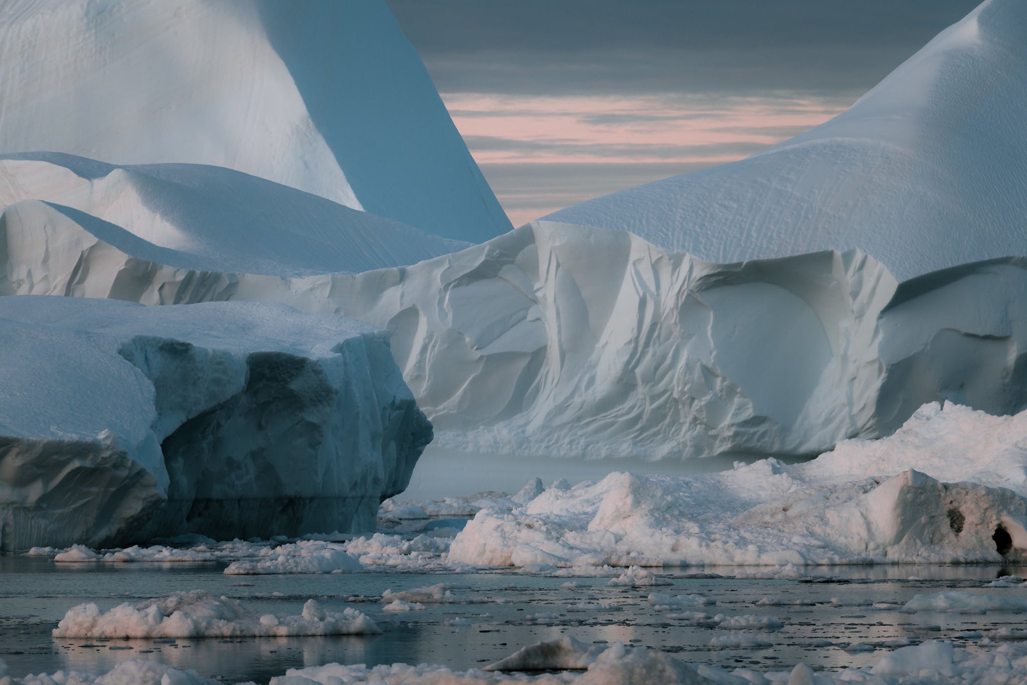 The Silence of Icebergs In The Ocean