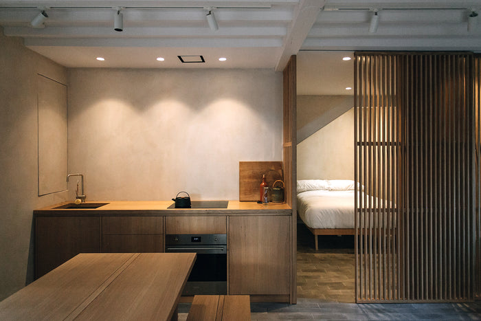 Studio designed by Izat and Arundell in Edinburgh. (Photo: Haarkon)