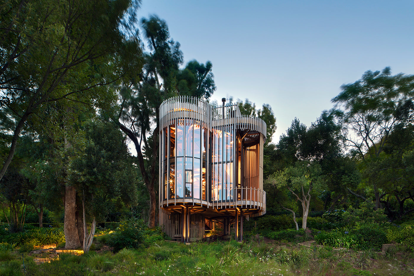 Geometry Informs a Tree-Like Sanctuary in Cape Town