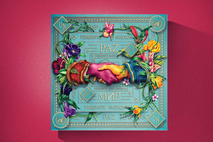 Eine Marke für den Frieden – 75 Jahre Vereinte Nationen