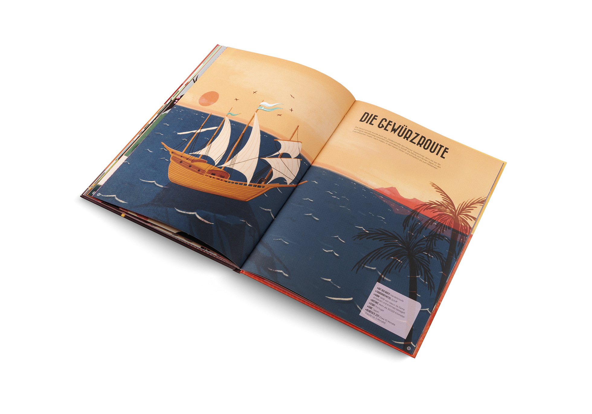 Berühmte Reiserouten