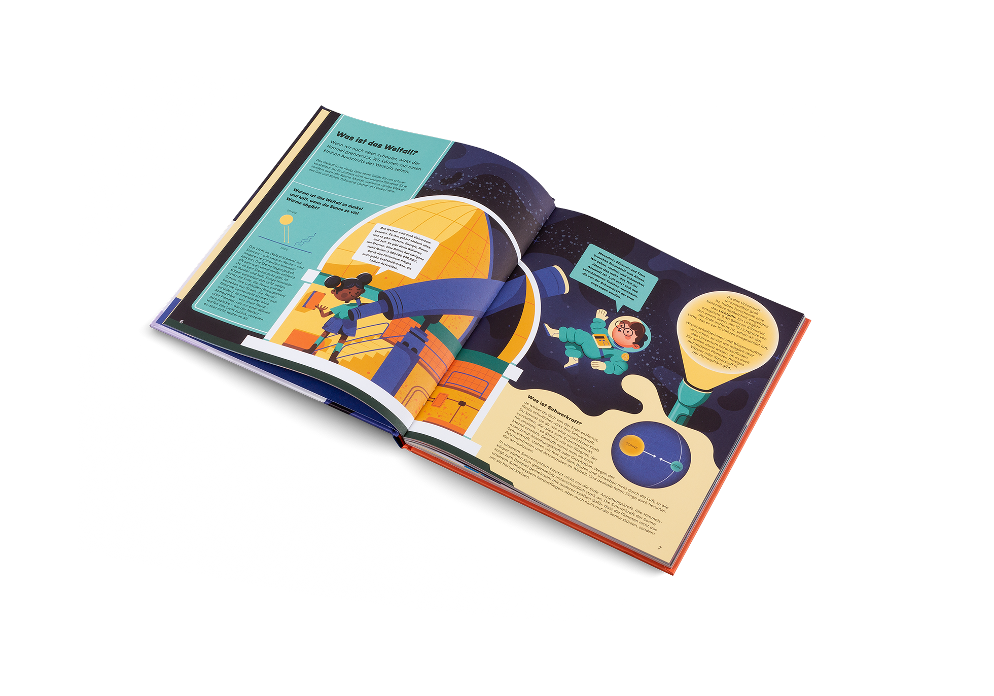 Entdecke den Weltraum