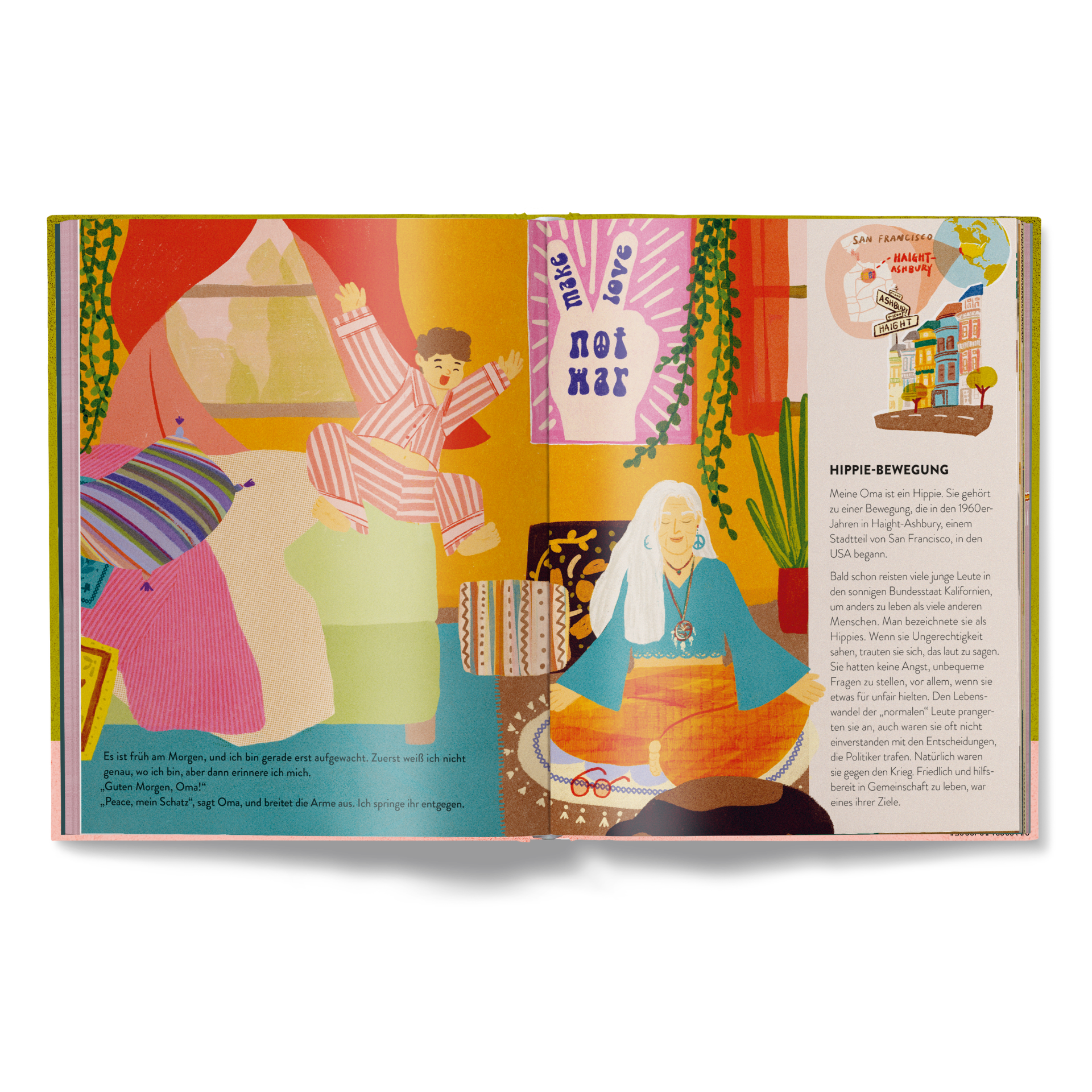 Oma ist ein Hippie