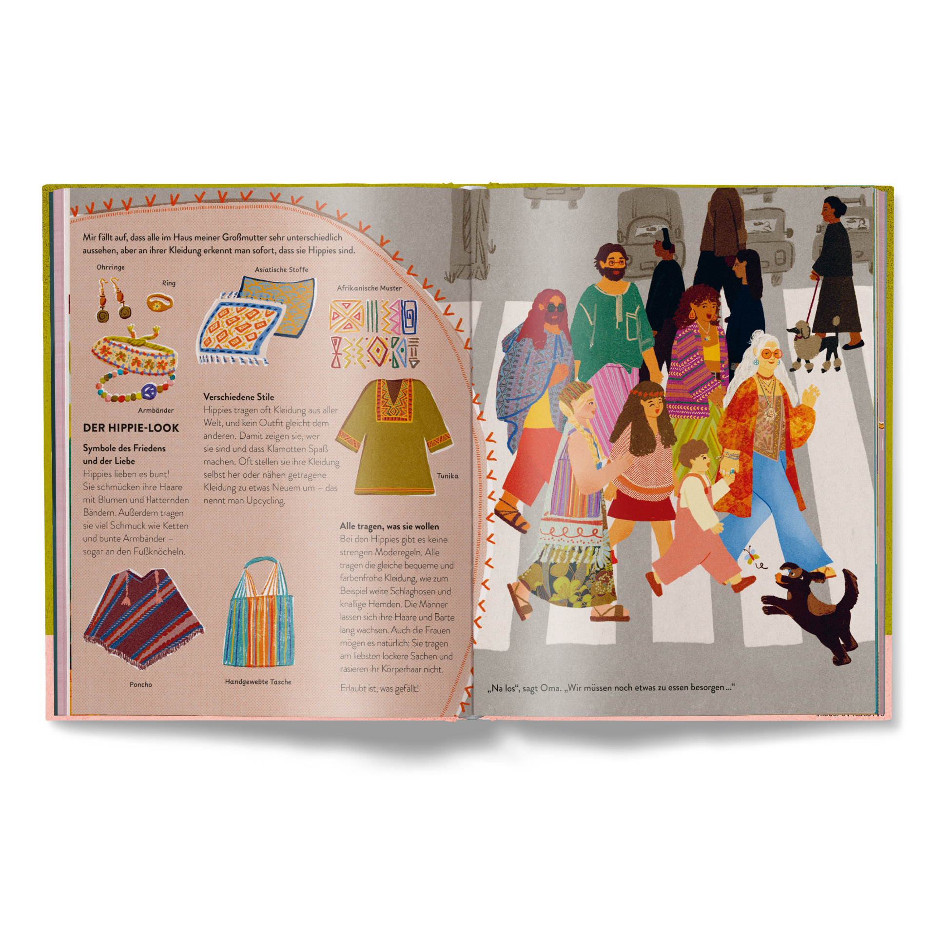Oma ist ein Hippie