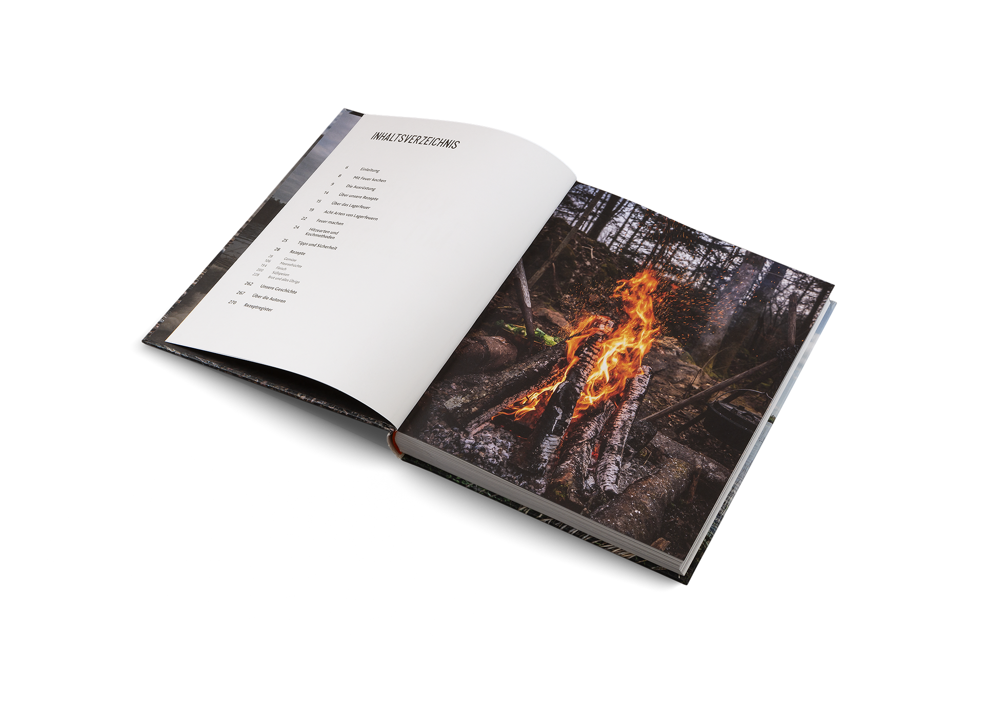 Kochen mit Feuer