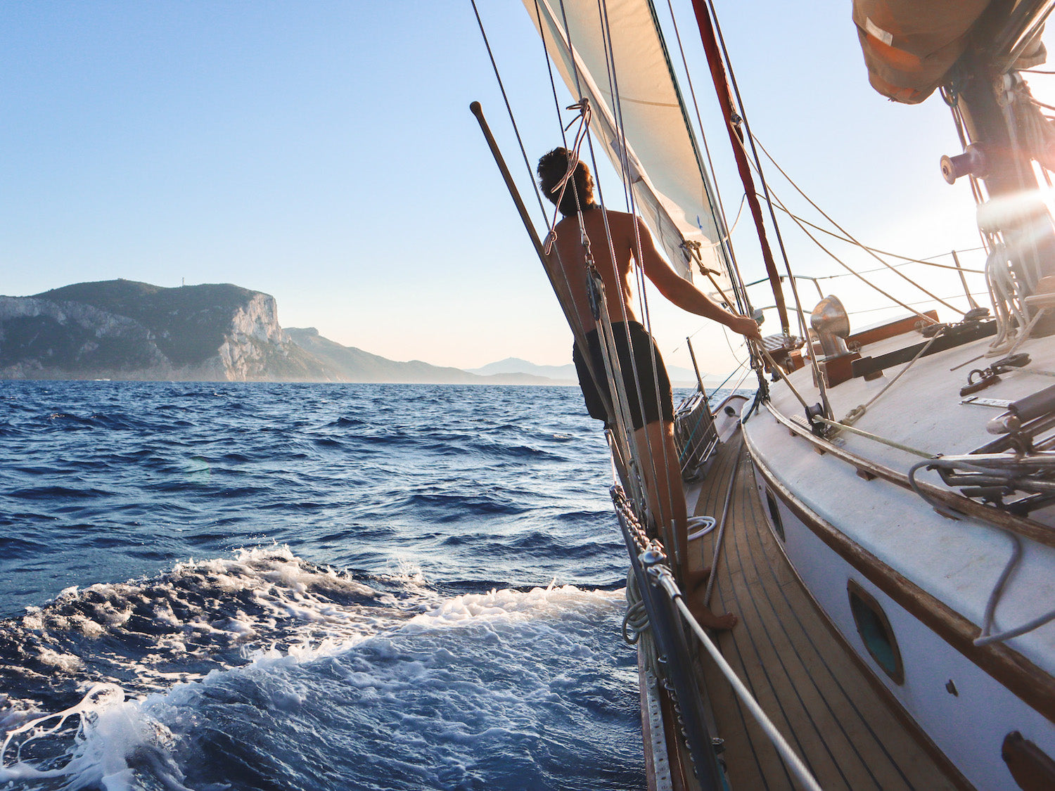 Sardinien voraus in Boatlife von Katharina Charpian
