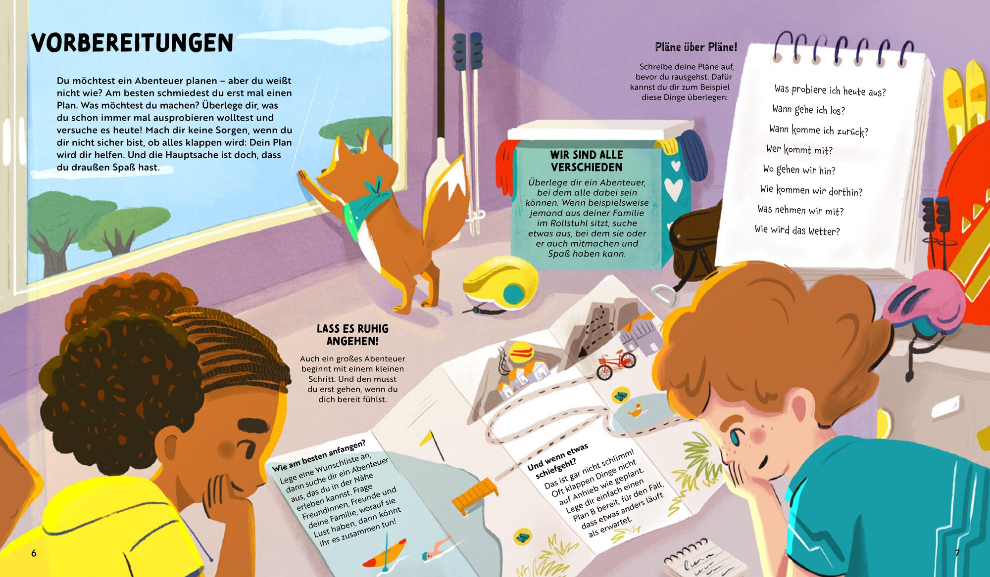 Du möchtest ein Abenteuer planen - aber du weisst nicht wie? Du kannst Kleine Outdoor-Abenteuer lesen.