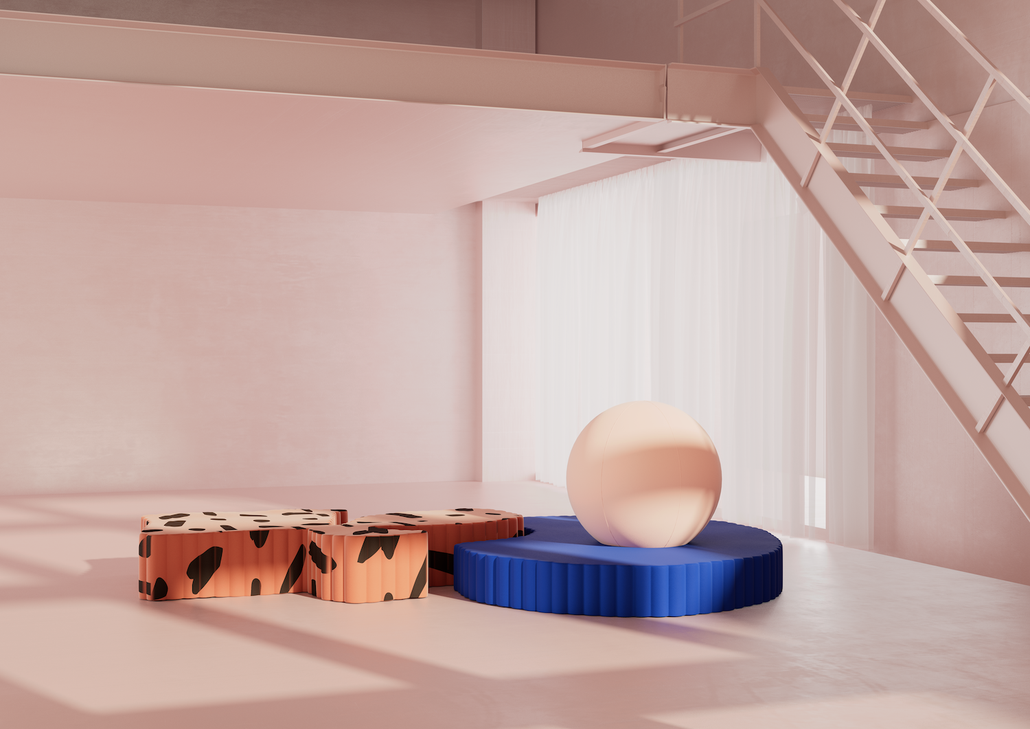 Artificial interior design in Dreamscapes & Artificial Architecture