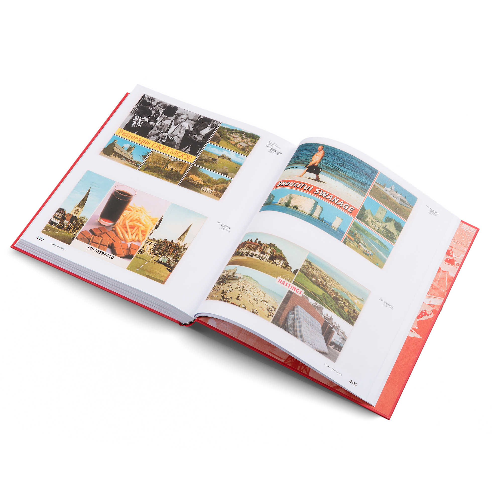 Postcards and collages by James Springall in The Age of Collage 3 by gestalten  Edit alt text