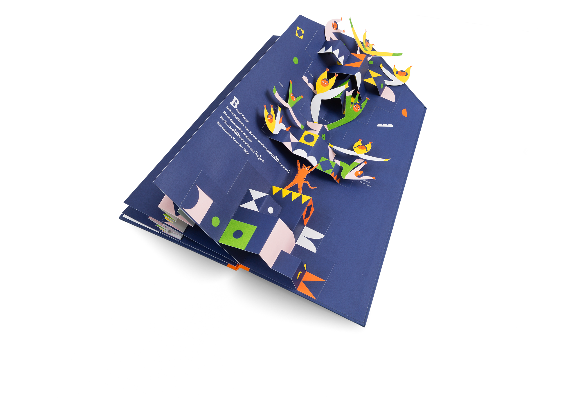 Eins, zwei, drei, die Akrobaten!