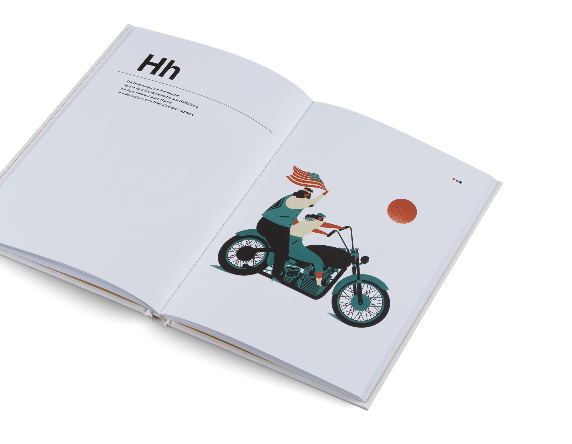 Alphabetakrobaten die Buchstabe H