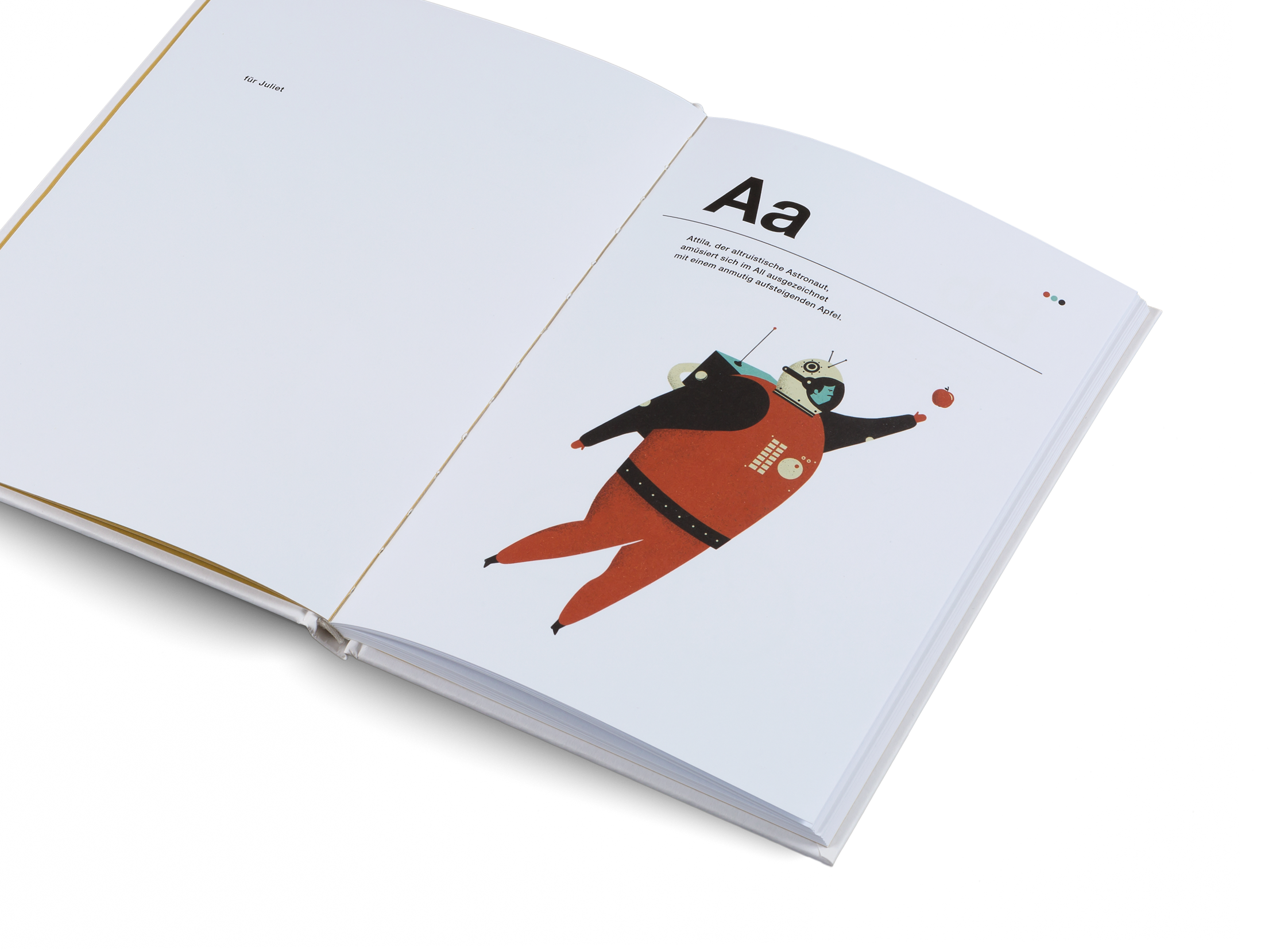 Alphabetakrobaten die Buchstabe A