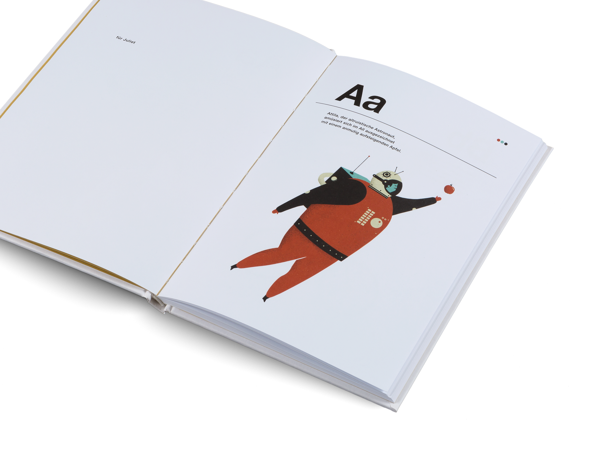 Alphabetakrobaten die Buchstabe A