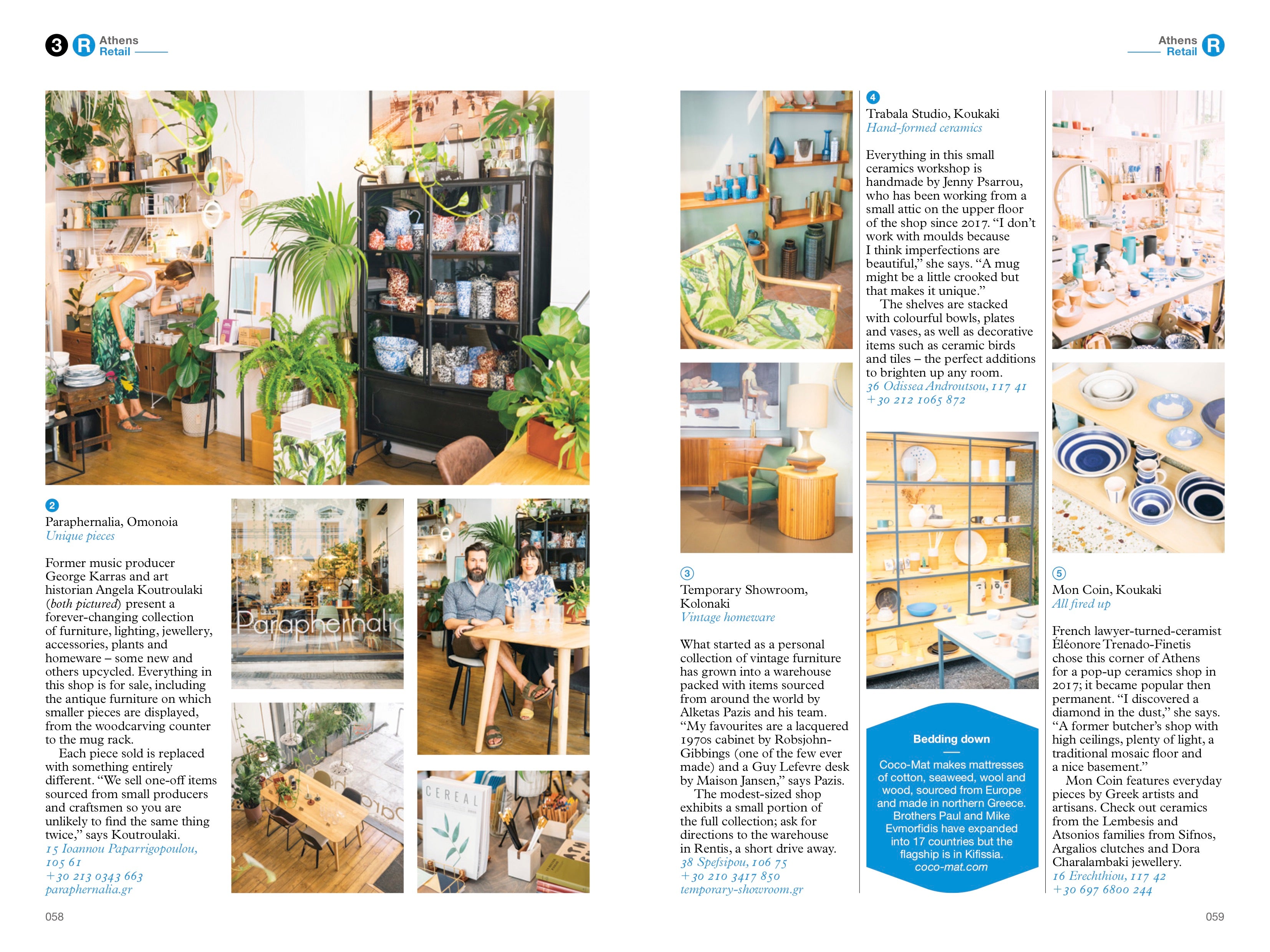 Shops and Retails in Athens with The Monocle Travel Guide