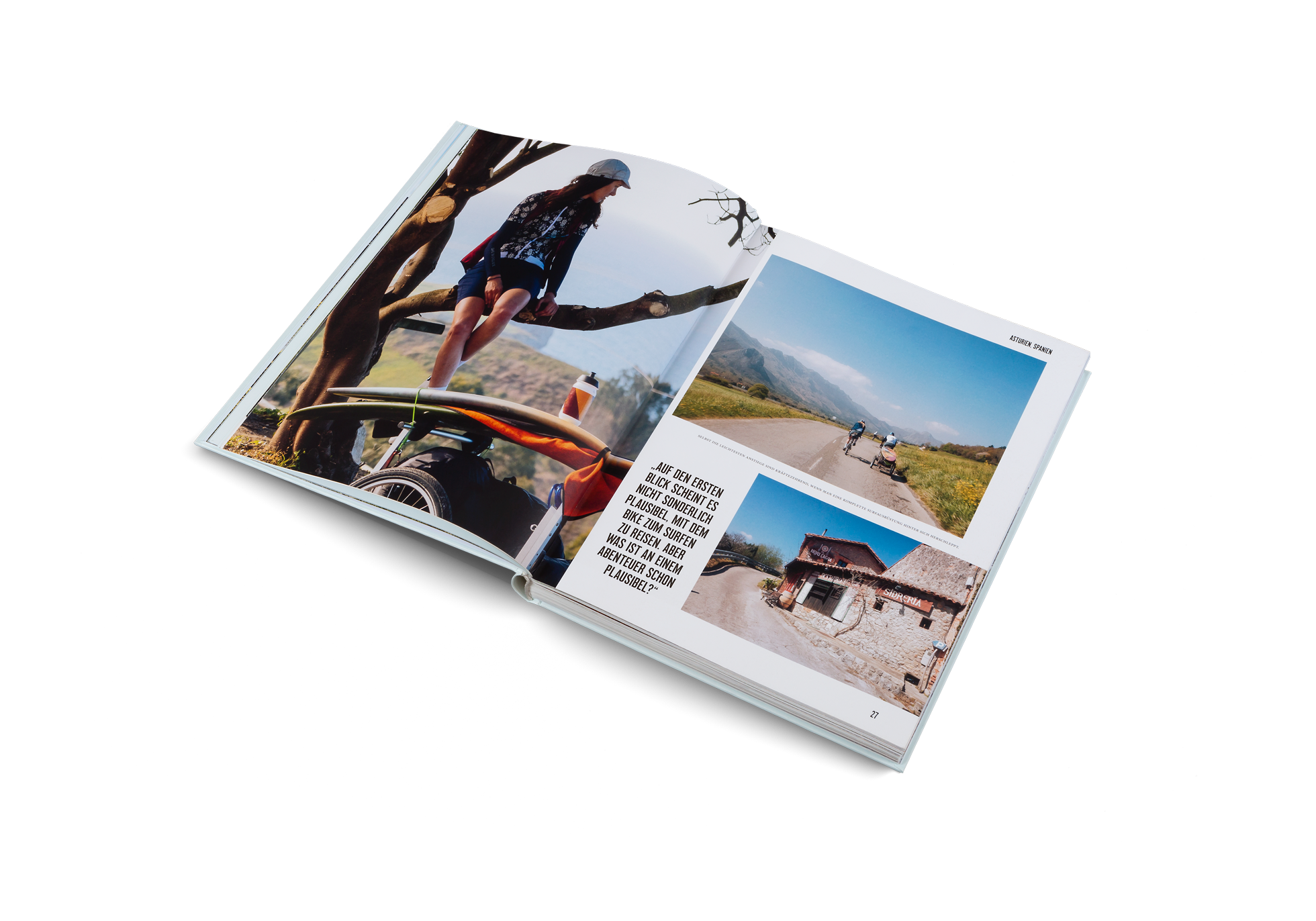 Fahrt durch Asturien mit Bikepacking von gestalten und Stefan Amato.