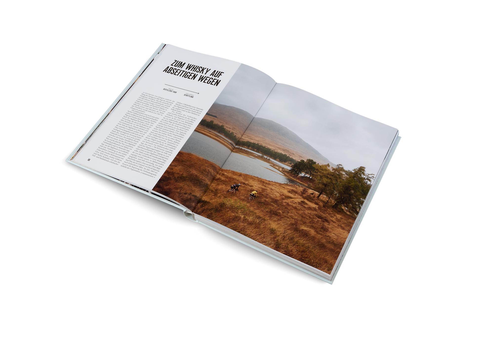 Entdeckt eine spannende Destillerie-Tour in Schottland mit Bikepacking.