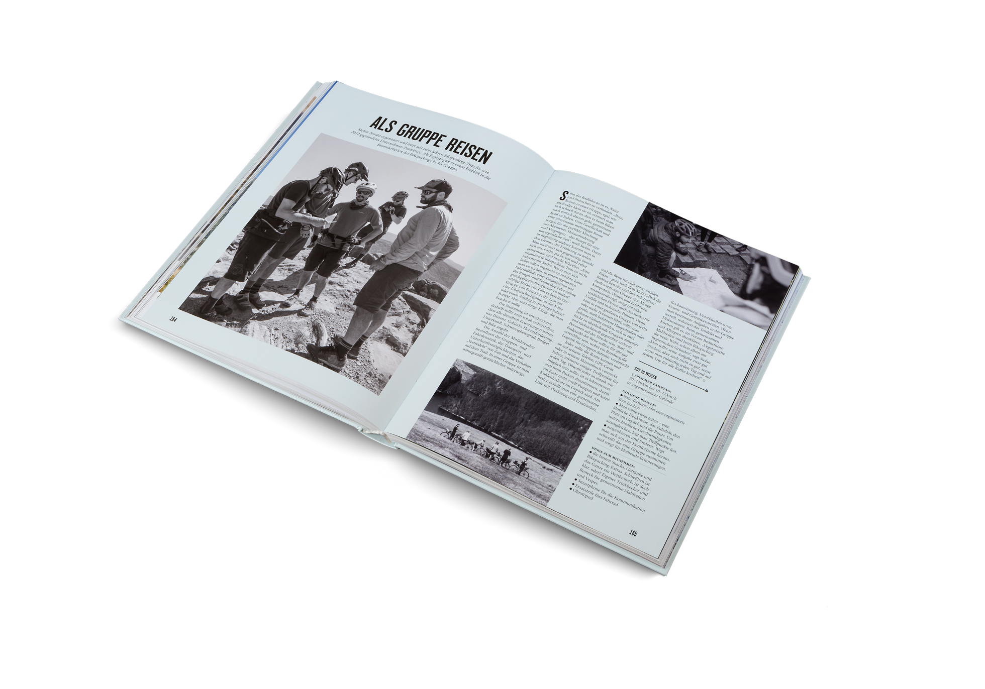 Bikepacking zeigt wie man als Gruppe mit dem Fahrrad reisen kann.