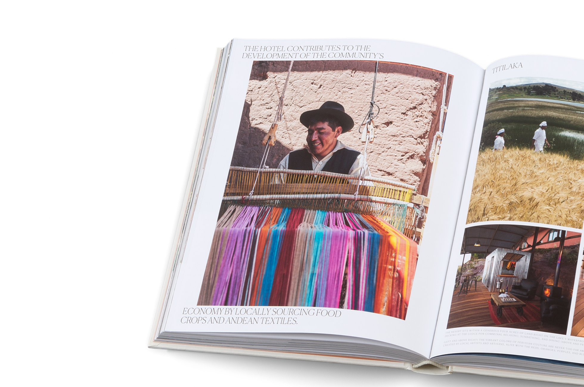 This boutique hotel contributes to the development of the community