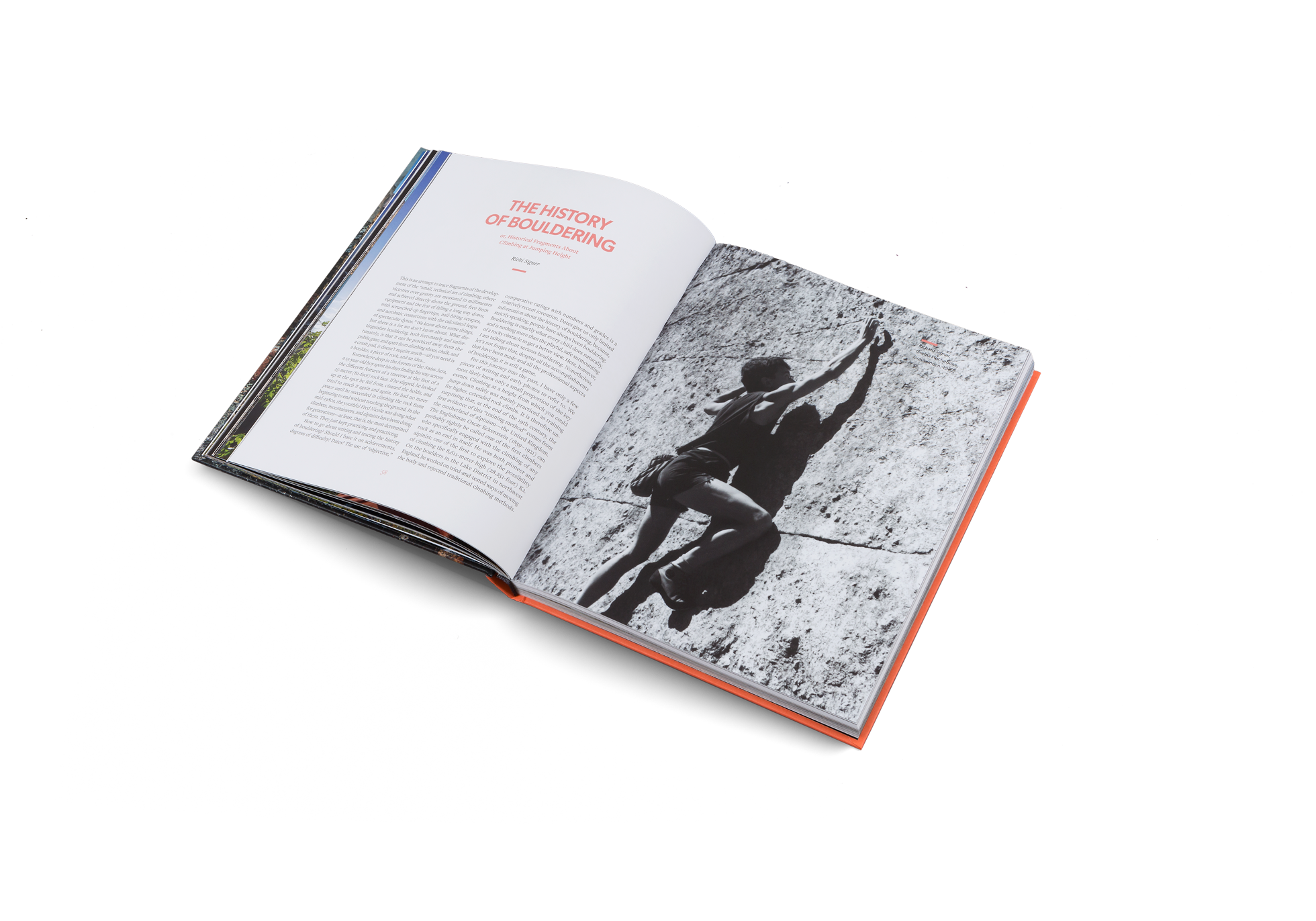 Learn more about the history of bouldering.