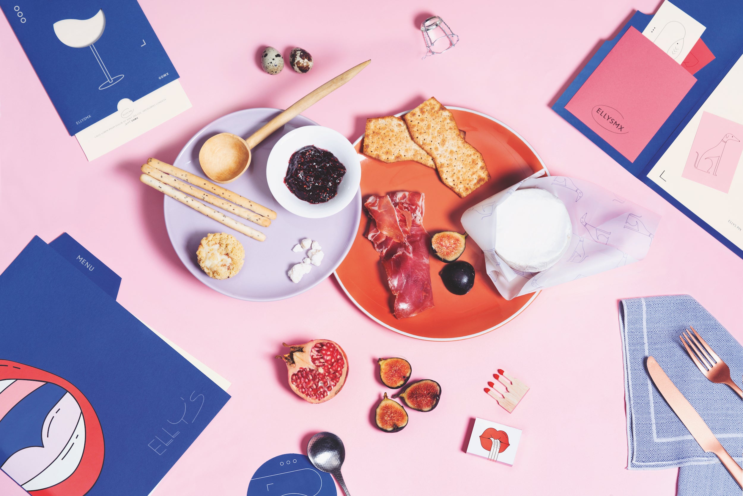 Futura created a visual identity for Elly's where childhood memories become fun, dynamic, abstract images. Discover more in Brand New Brand by gestalten.