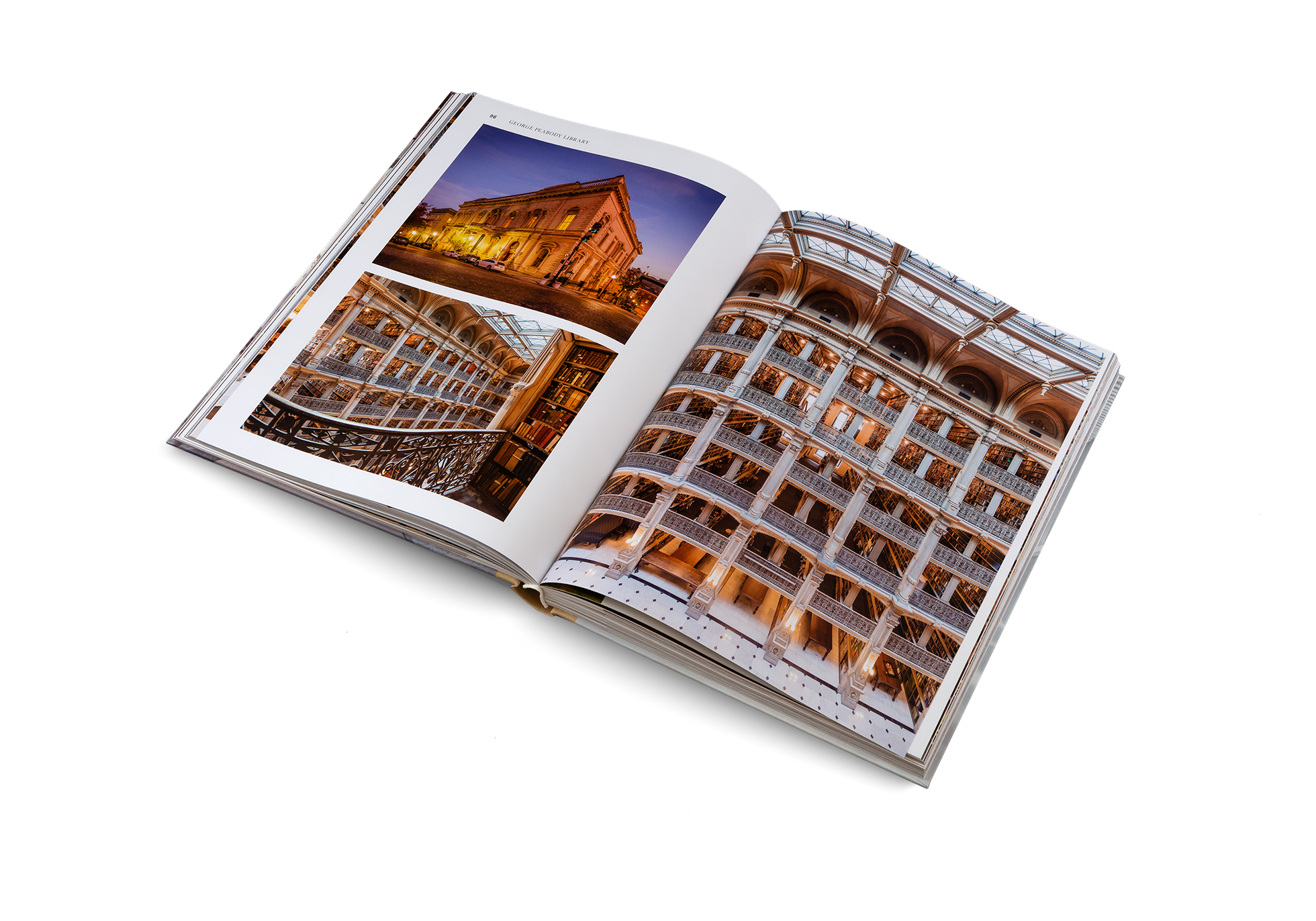 Die Bibliothek George Peabody ist auch einen geschätzten Buchtempel.