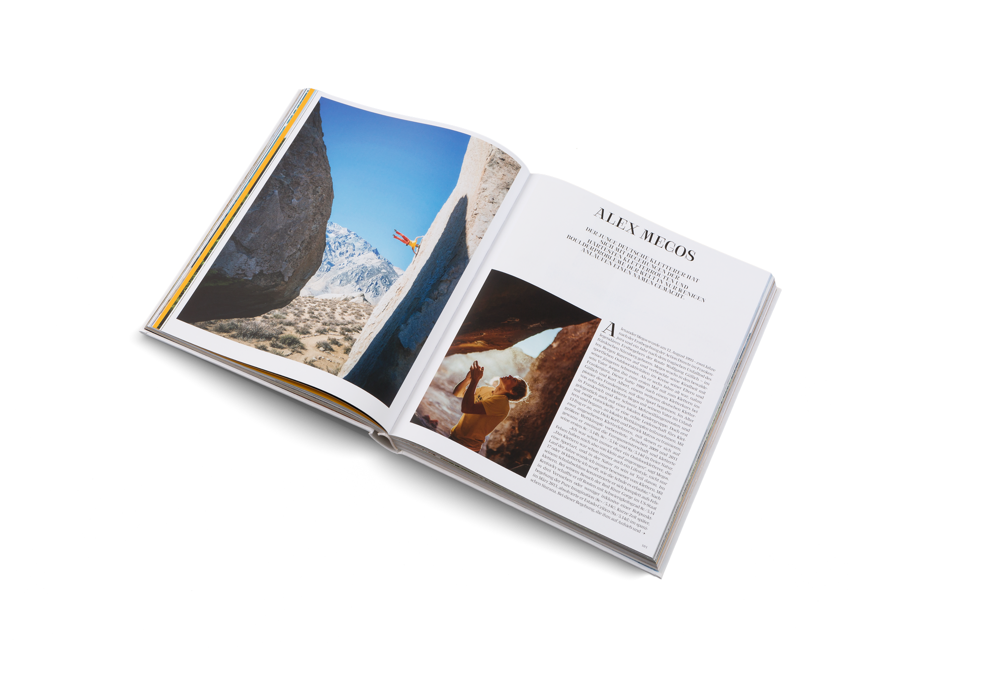 Alex Megos ist ein deutscher Sportkletterer