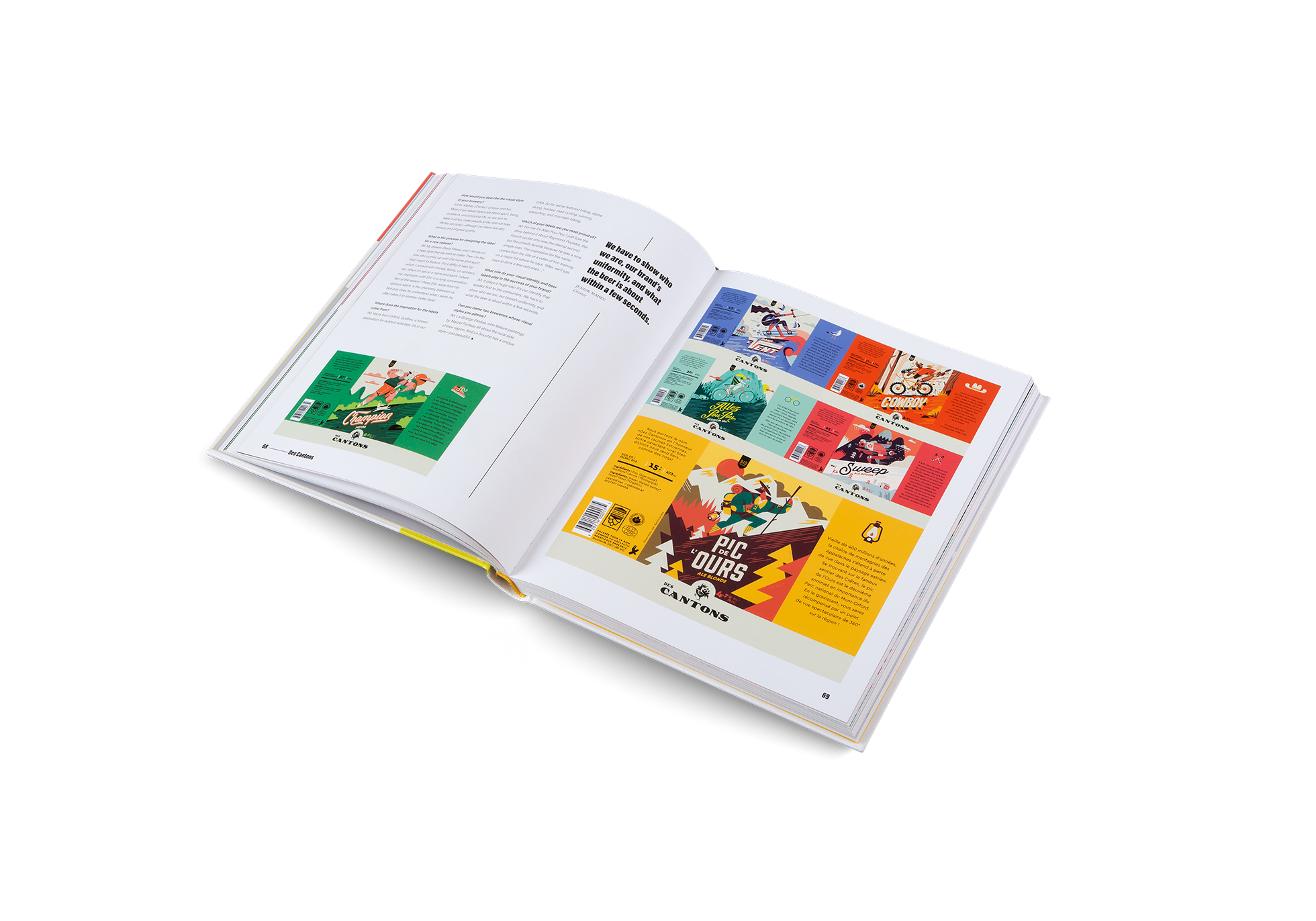 Craft Beer Design is a visually-led look at some of the most interesting microbrews around the world.