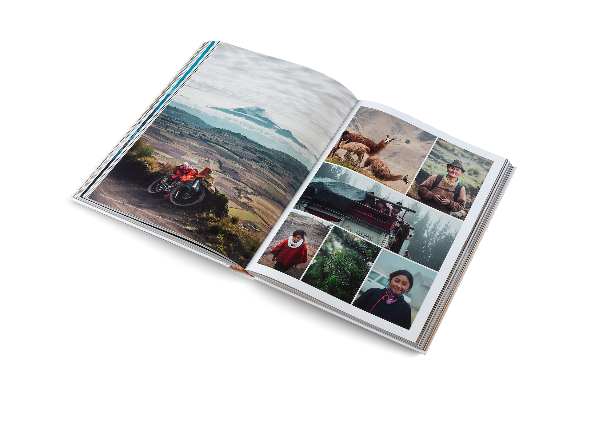 Martijn Doolaard  a voyagé dans les Andes avec son vélo.