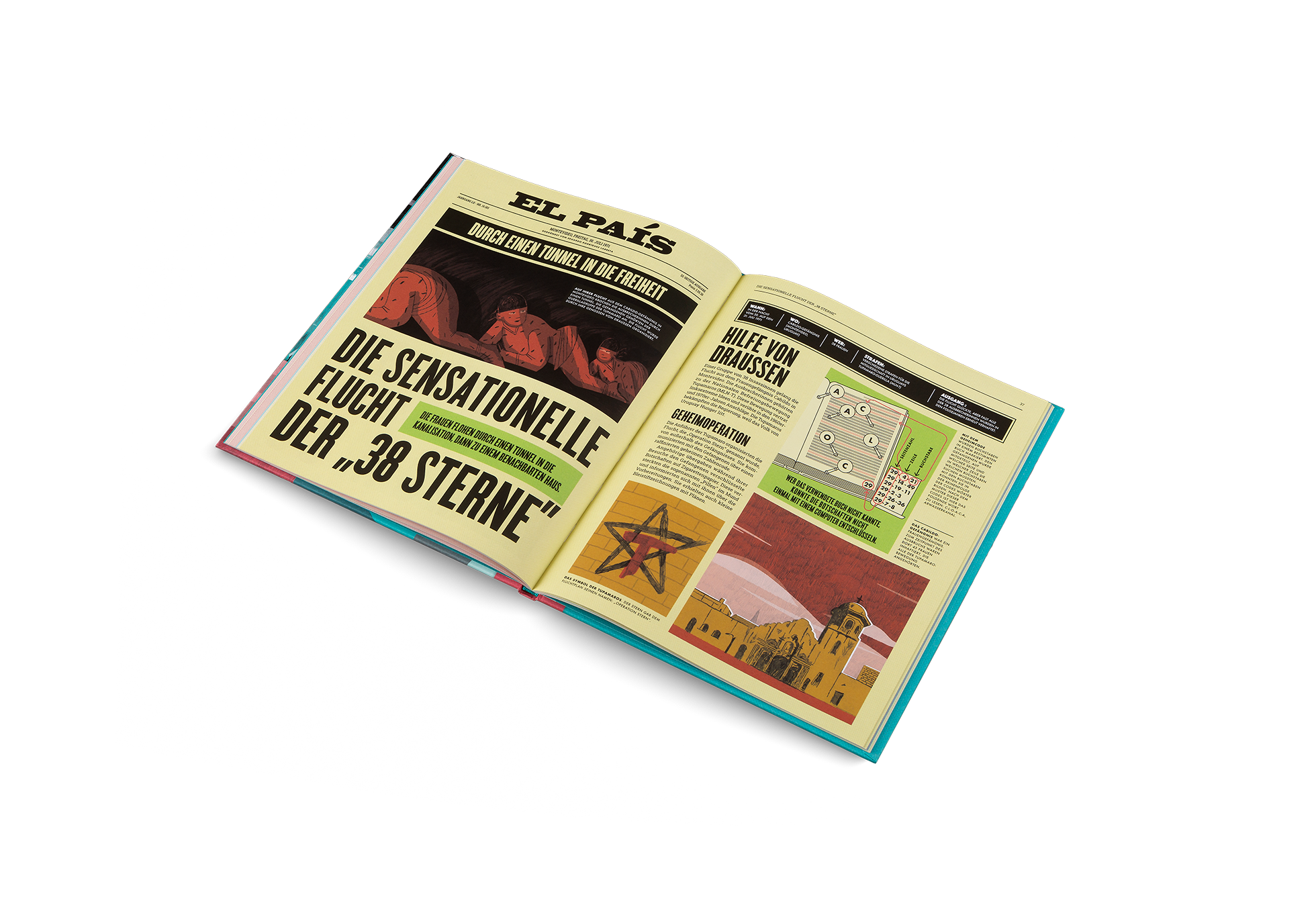 Einer Gruppe von 38 Insassinnen gelang die Flucht aus dem Frauengefängnis Cabildo in Montevideo. Die Ausbrecherinnen gehörten zu der Nationalen Befreiungsbewegung Tupamaros (MLN-T). Diese Bewegung vertrat linksextreme Ideen und verübte in den 1960erund 1970er-Jahren Anschläge. Die Tupamaros bekämpften die Regierung, weil das Volk von Uruguay Hunger litt.