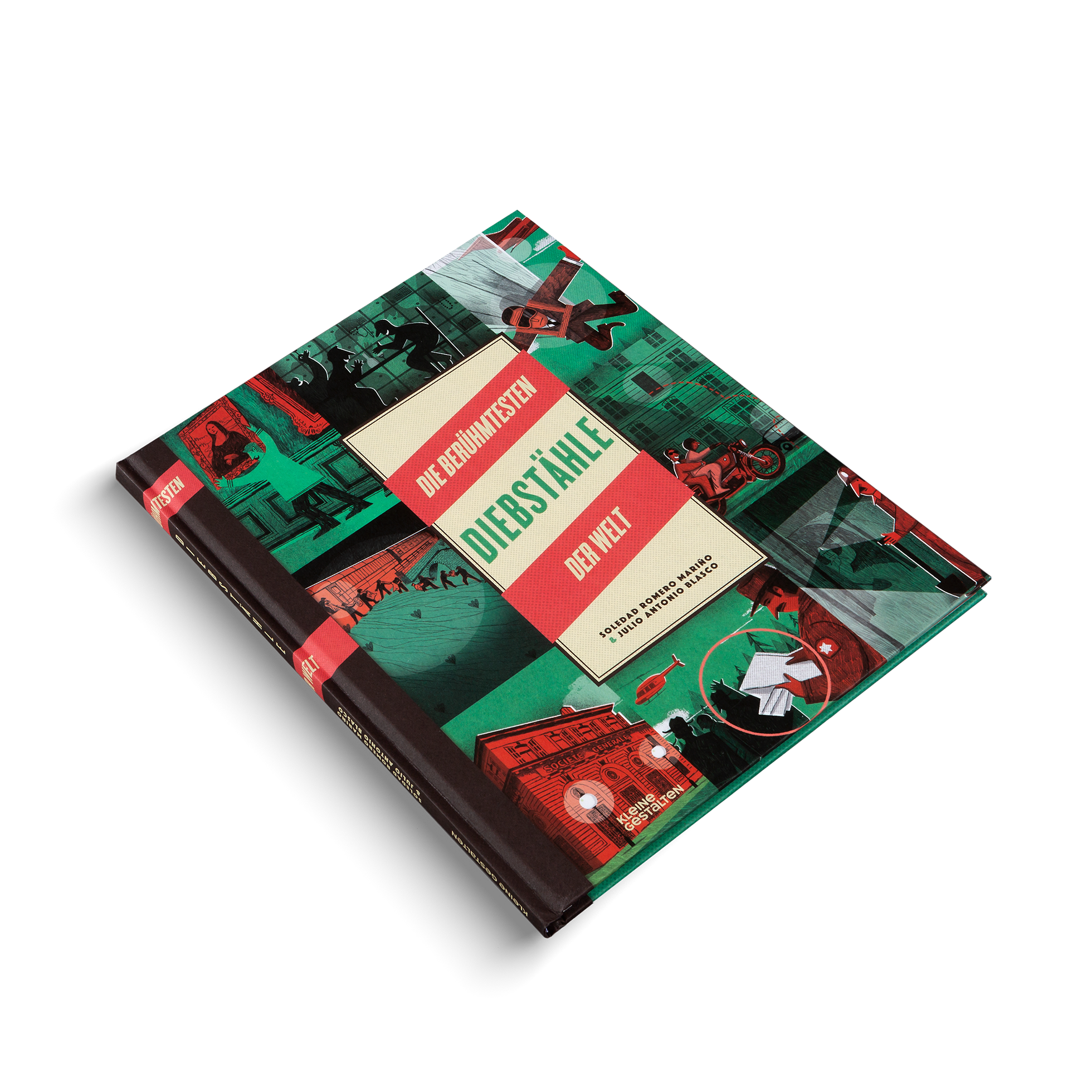 Die berühmtesten Diebstähle der Welt ist ein Kinderbuch von Kleine Gestalten