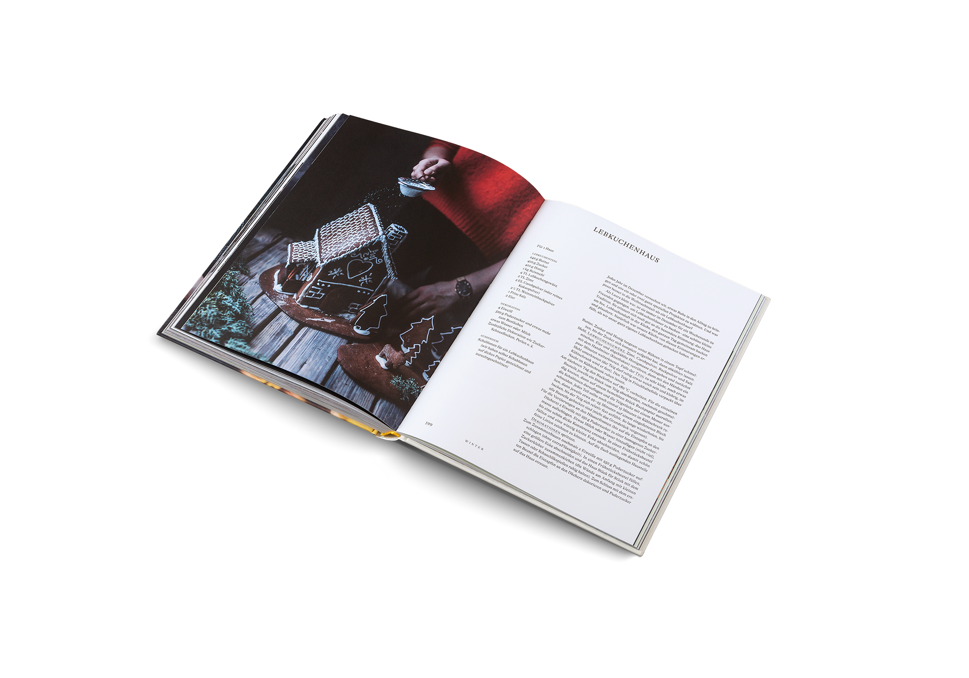 Dieses Lebkuchenhaus von Our Food Stories ist vegan und glutenfrei.