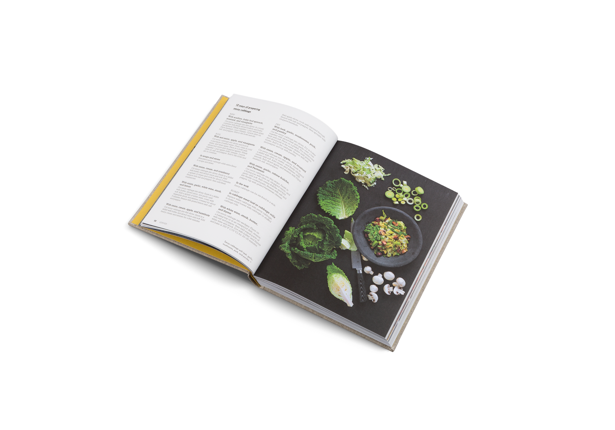 Different plant based recipes in Eat Your Green!