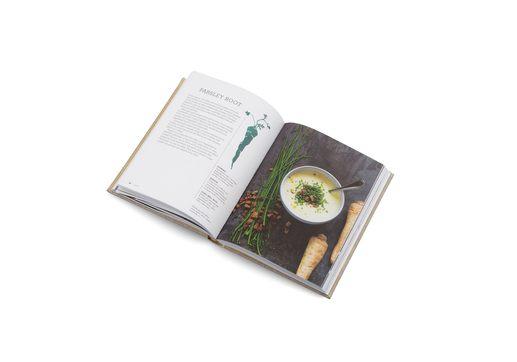A plant based Parsley Root recipe in Eat Your Green!