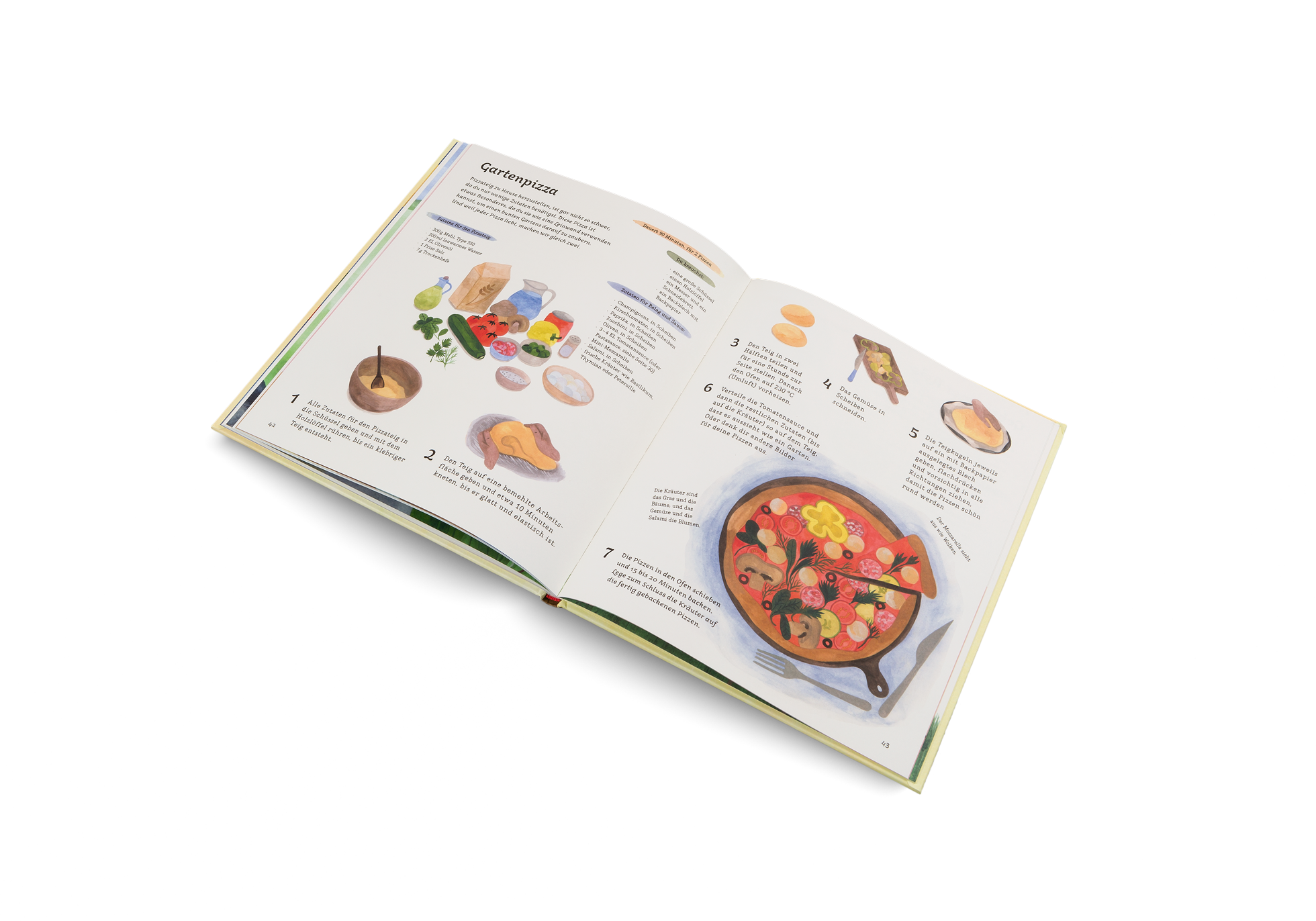 Das rezept für die beste Gartenpizza in Einfach Lecker von Kleine Gestalten