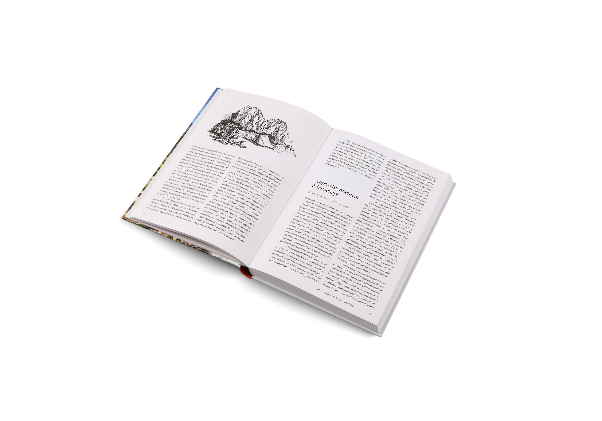 Approvisionnement à Tchatchapi sur le Pacific Crest Trail dans En Solitaire