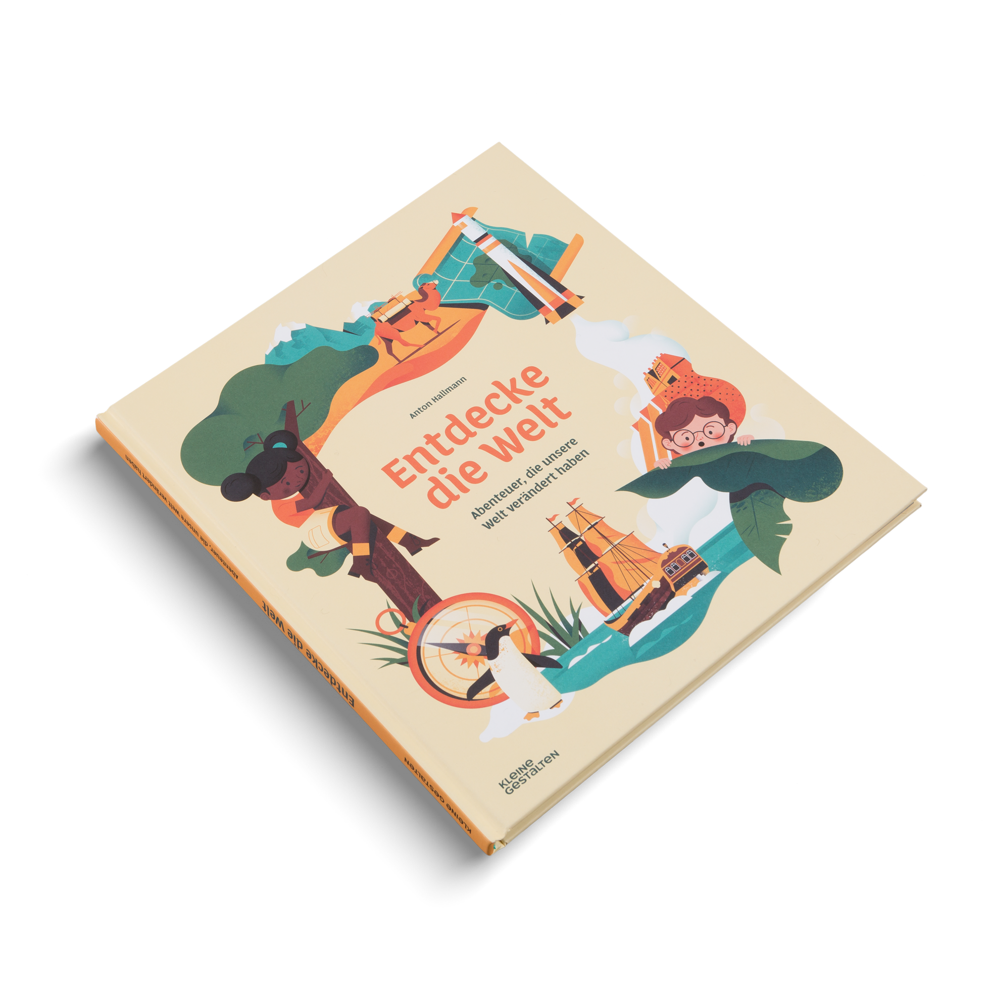 Entdecke die Welt mit Anton Hallmann, ein Kinderbuch von Kleine Gestalten